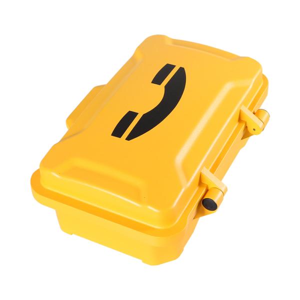 Anti Vandal Industrial Weatherproof Telephone Wall Pillar Mining Marine SIP VoIP
