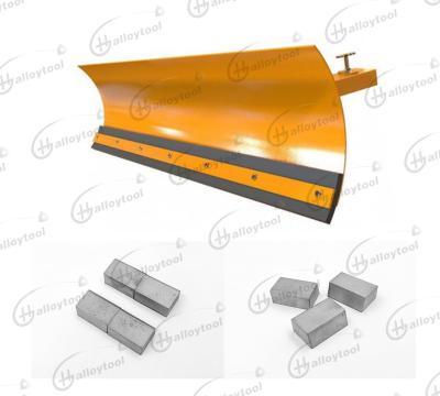 YG11C personalizou a bala da ponta da inserção da lâmina/carboneto do arado de neve para a neve limpa