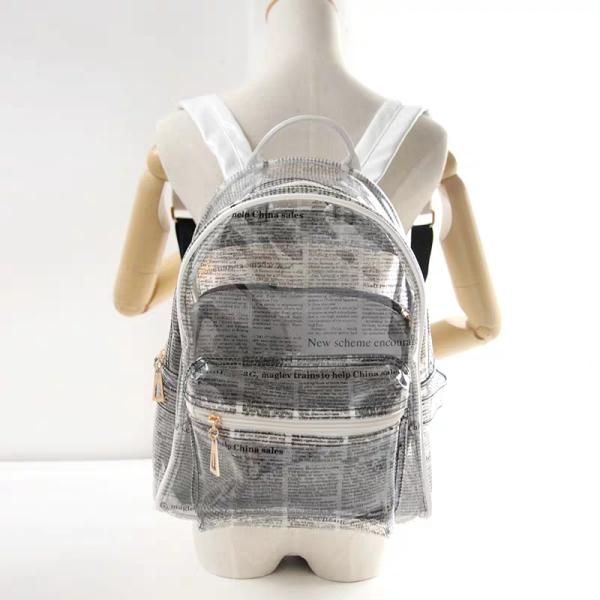 Backpack Rainproof 0.5mm Transparent Waterproof Fabric