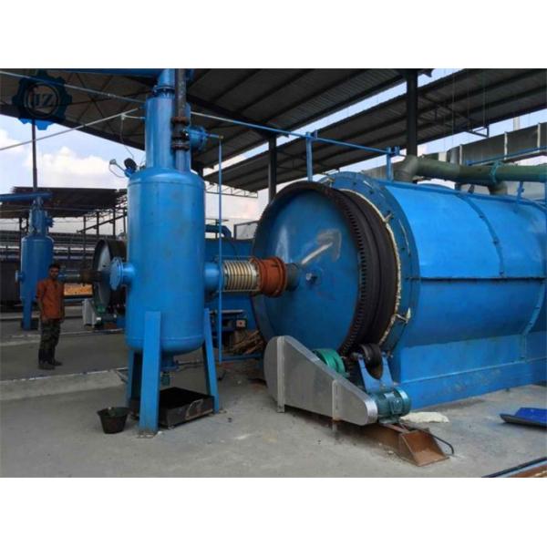 El neumático inútil automático lleno 10TPD recicla a la planta de gasolina y aceite de Pyrolisis