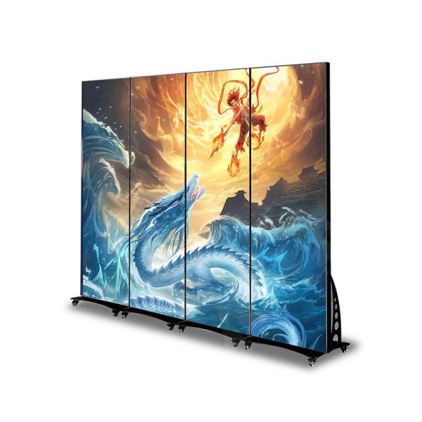 65 polegadas tela LED fullposter controle wifi vídeo LED tela de cartaz espelho LED tela de cartaz