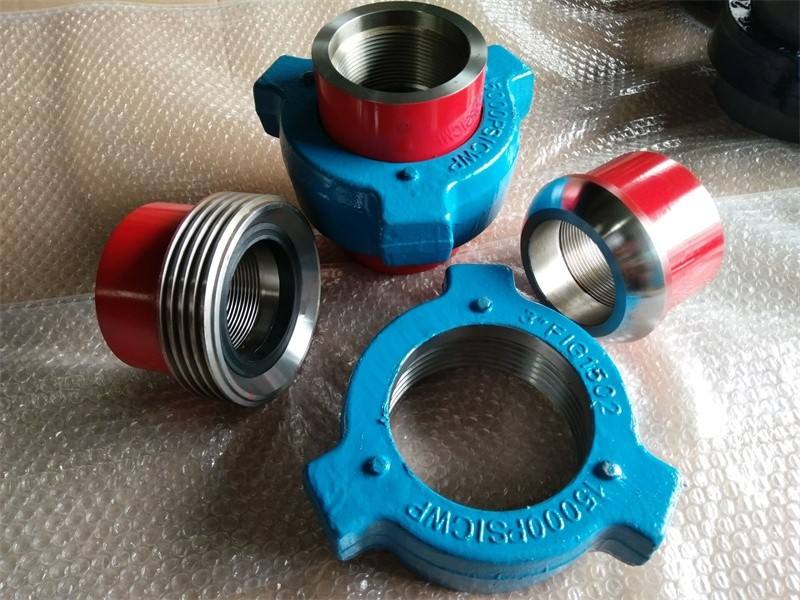 Высокое собрание Wellhead давления, соединение молотка смоквы 1502 Weco