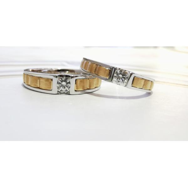 Any Occasion Men18 Women14.5 Pair Rings For Couples In Gold