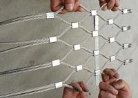 Proteção de aço de alta elasticidade de Mesh Excellent Flexibility Architectural Safety do cabo
