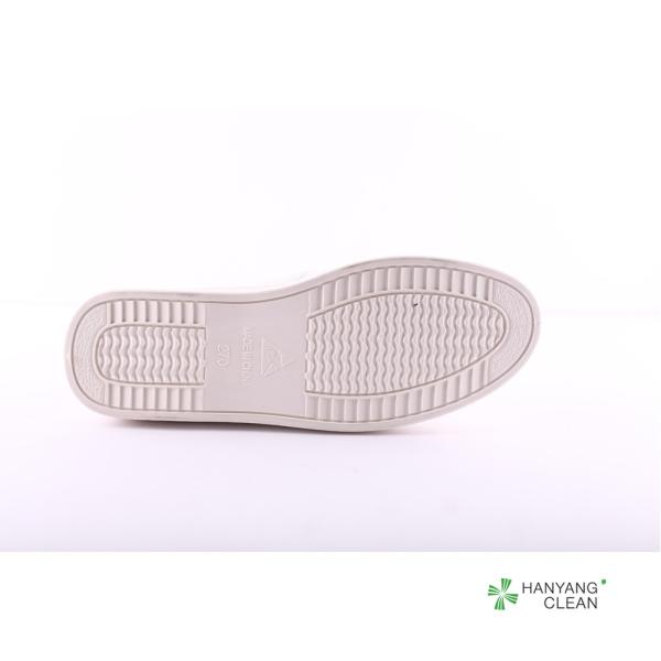 O PVC branco esd de couro engrena sapatas antiestáticas da sala de limpeza das sapatas de segurança das sapatas para a proteção do trabalho