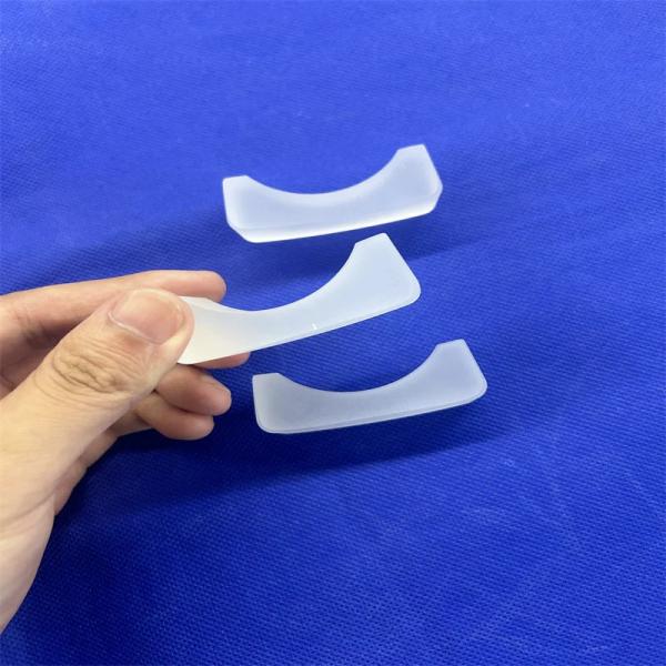 Professional Opaque Shaped Quartz Sheet Custom High Temperature Resistant