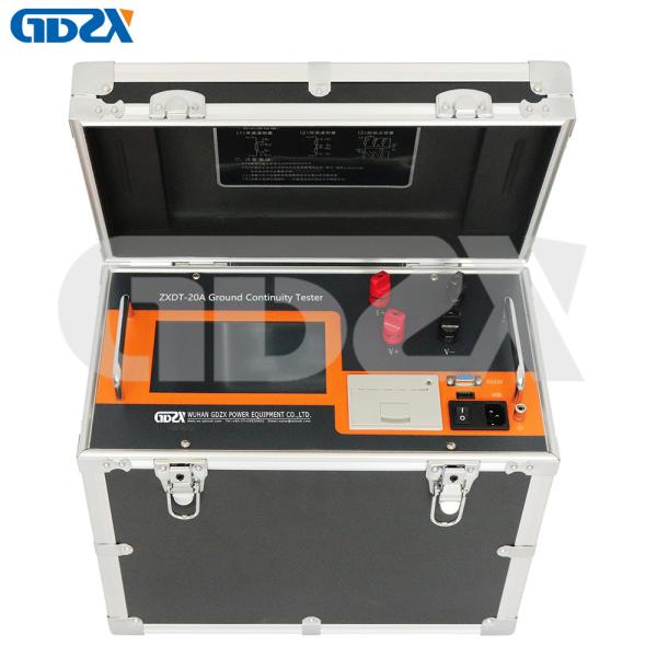 ZXDT-20A Anti Interference 20A Ground Continuity Down Lead Conduction Tester