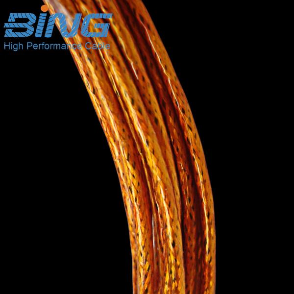 Lightweight HT-SPC Polyimide Taped Wire 250V for Aerospace Communication Cable