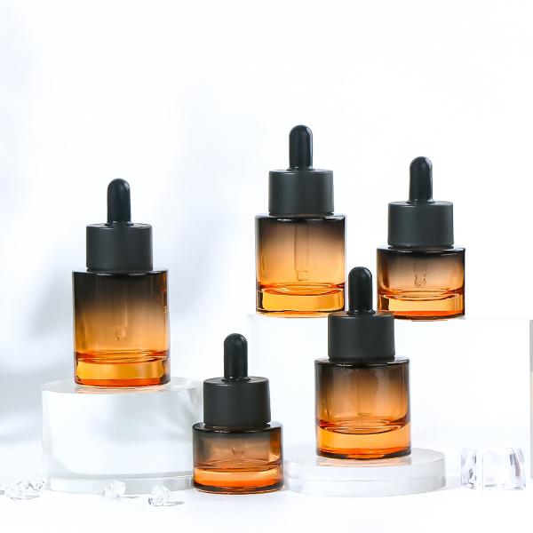 JXPACK 15 20 30 40 50 ml bouteilles gouttelettes en verre pour huile essentielle pour cheveux de visage