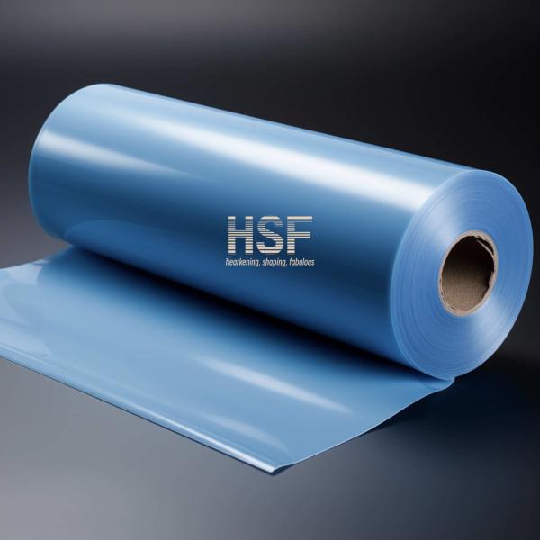 Film de libération en silicone bleu de 40 μM Cpp film de polypropylène coulé