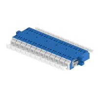 Adaptateur de fibre optique d'IEC61754-4 FTTH 12core LC UPC