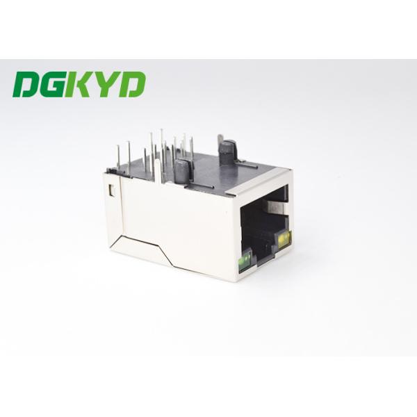 DGKYD311Q070AB1A4DN Shielded Tab Up Gige Cat6 RJ45 Single Port PBT Housing (Скрытый корпус PBT с одним портом)