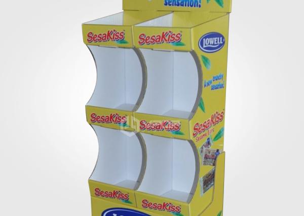 Lovely Popular Toys Cardboard POS Displays Six Shelves Glossy PP Lamination