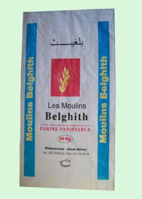 Gravure Printing PP Woven Rice Bag for Rice Packaging 10KG / 25KG / 50KG / 100KG