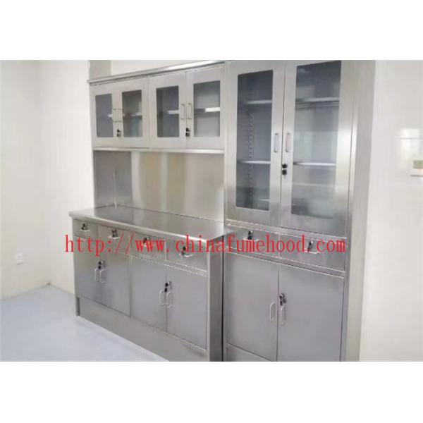 3000*750*900 MM Original Color Lab Tables Work Benches Stainless Steel Lab Furniture for Hospital and College