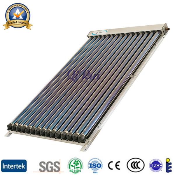 Concentrating Europe Standard Heat Pipe Collector with Solar Keymark En12975 Certification