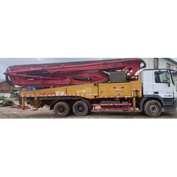Sany Benz 49m 2019 Second-hand Concrete Pump Truck for Heavy Duty Construction