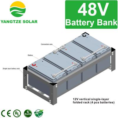 12V 55Ah Advanced AGM Mat Battery M8 / M10 Terminal Self-Discharge ≤3%/Month