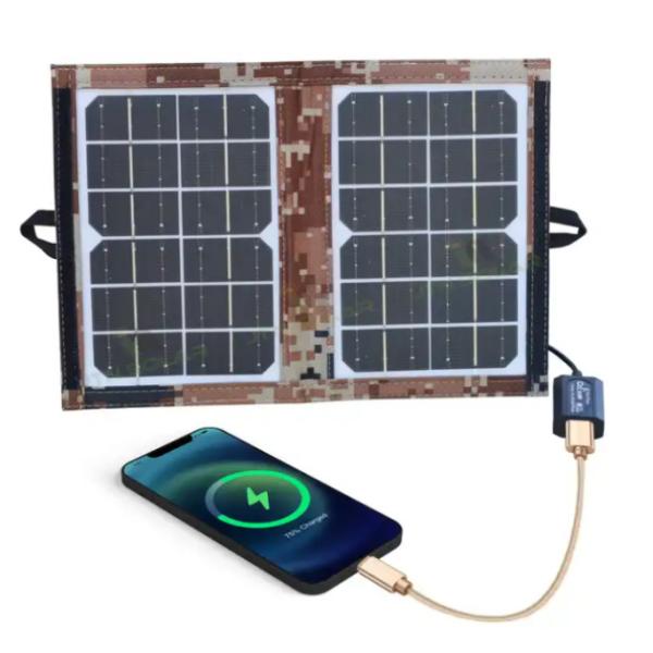 Мини наружные складываемые солнечные панели для кемпинга на улице