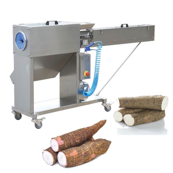 Cassava Peeling Machine Carrot Radish Skinning Peeler With 304 SUS Materail