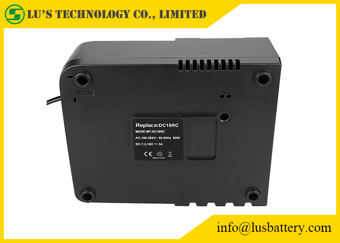 LUS 7.2-18V 3A заряжателей батареи лития DC18RC 18volt