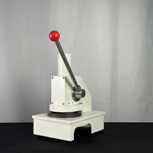 Cortador manual cuantitativo de muestras redondas de papel de cartón