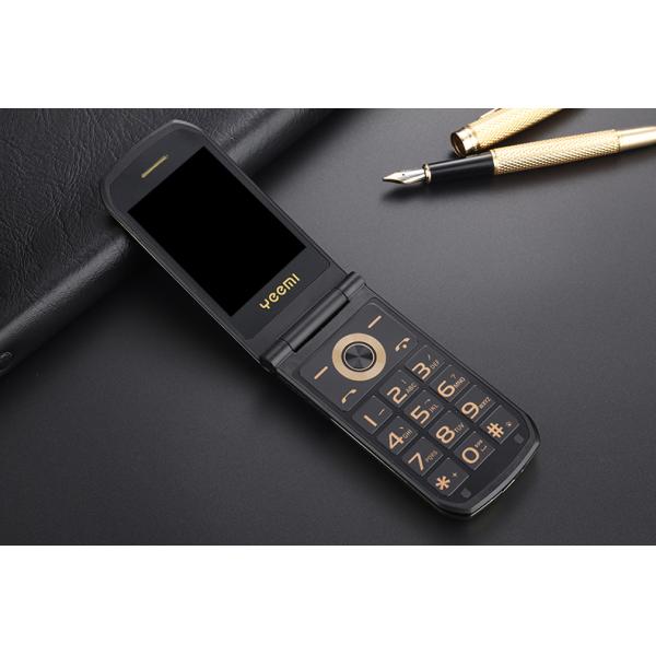 Keyboard Dual SIM Card Flashlight Magic Voice YEEMI G9000 Flip Mobile Phone 2.6''Screen