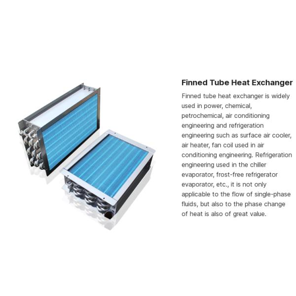 Industrial Manufactory Evaporative Cooler Coil Transfer Machine Tube Condenser Cooper Tube Heat Exchanger