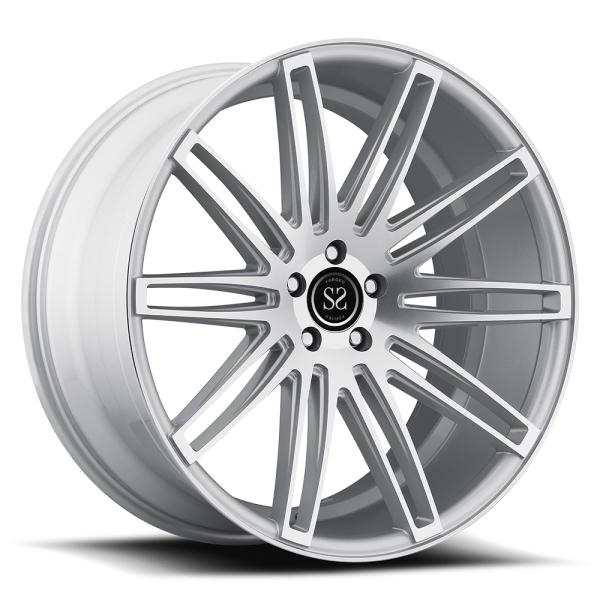 Car Rims For BMW 535Li / Gun Metal Machined Customized 19 inch Forged Alloy Rims