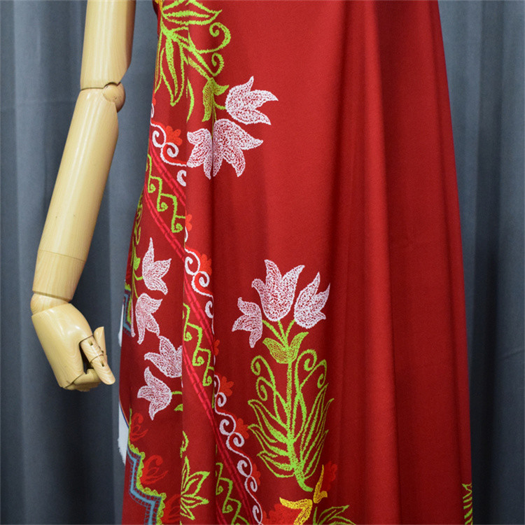 Ткань 148Cm горячей печати ткани моды цветов 100%Polyester цифров продажи различной флористическая для платья