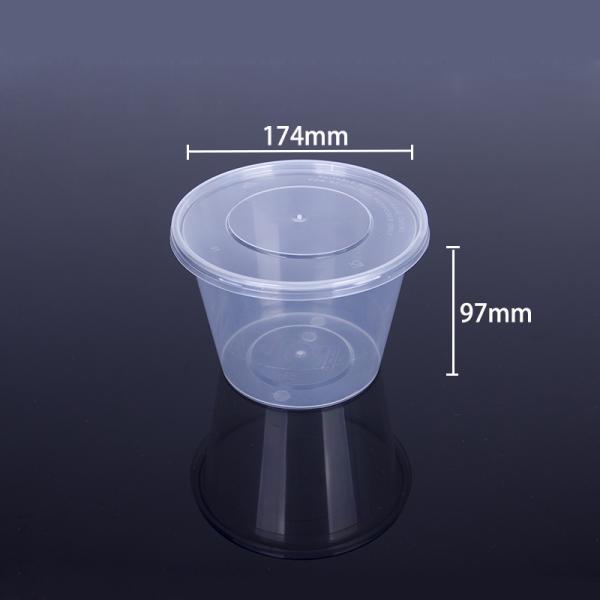 Упаковка еды полипропилена Eco здоровая 174*97mm
