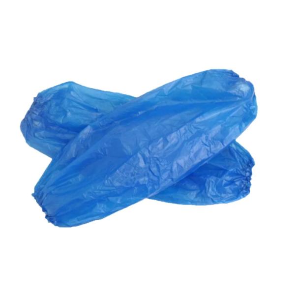CPE Disposable Sleeve Cover , Plastic Arm Protectors 40 × 20cm Size
