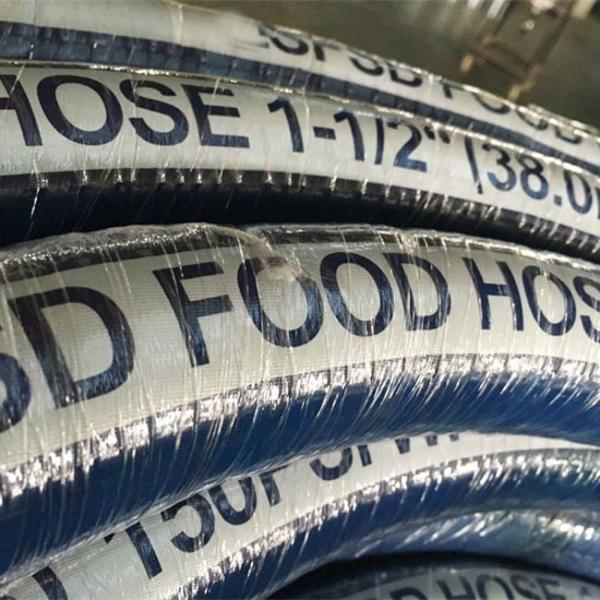2 Aging Resistant Food Grade Rubber Hose for Brewery Beverage Milk Suction