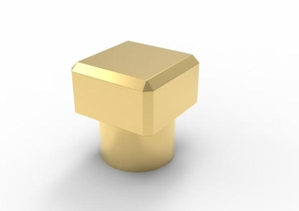 Premium Shiny Square-Shaped Cap Perfume Cap for Fea 15 Customized Your Own Logo