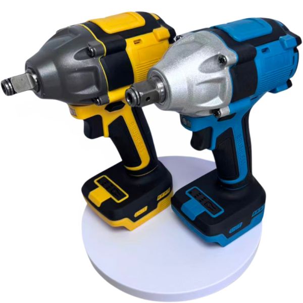 Professional 21V Brushless Cordless Impact Wrench - 350Nm High Torque, with Socket Set for Construction & Auto Repair