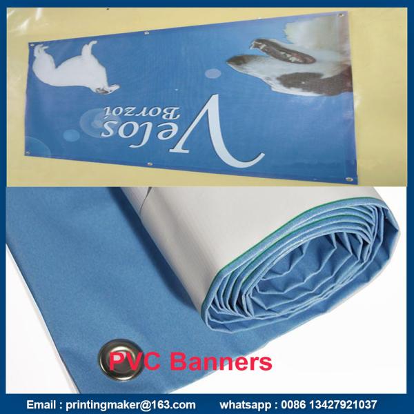 UV Protected Anti Flame Custom Printed PVC Vinyl Banners