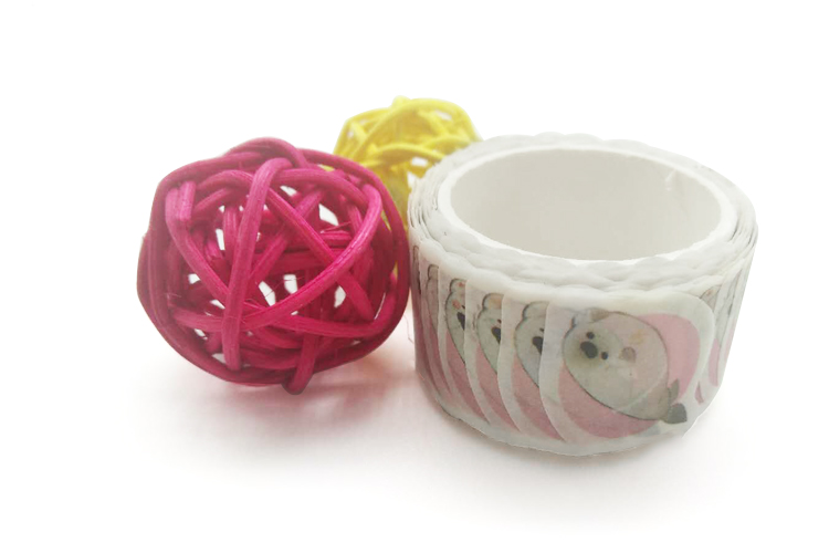 Стикеры ленты морского льва 65g Washi DIY Scrapbooking розовые