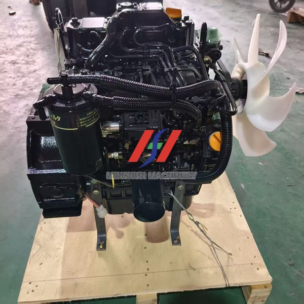3TNV88-BDFFC Yanmar 3-cylinder Diesel Engine Assembly 3000RPM 28.1KW