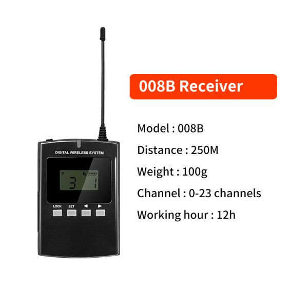 Anti-interference Two-way tour guide system