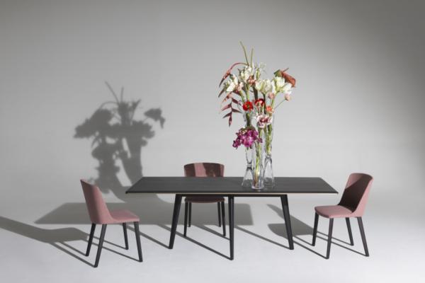 Francois Rovere Living Room Table Sets Oak Nut Wood Black 270 * 100 * 72cm
