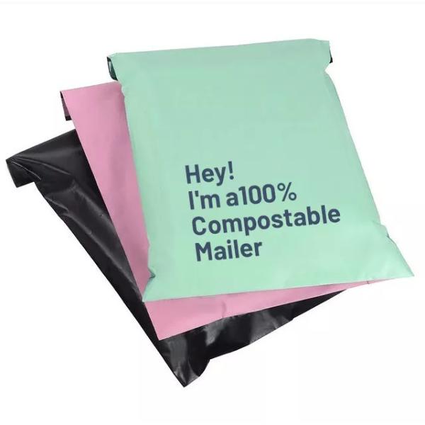 0Bolsas de plástico biodegradables de 0,07 mm y 0,08 mm