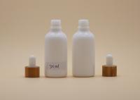 derramamento do conta-gotas de bambu do vidro de garrafas do conta-gotas da aromaterapia 50ML anti