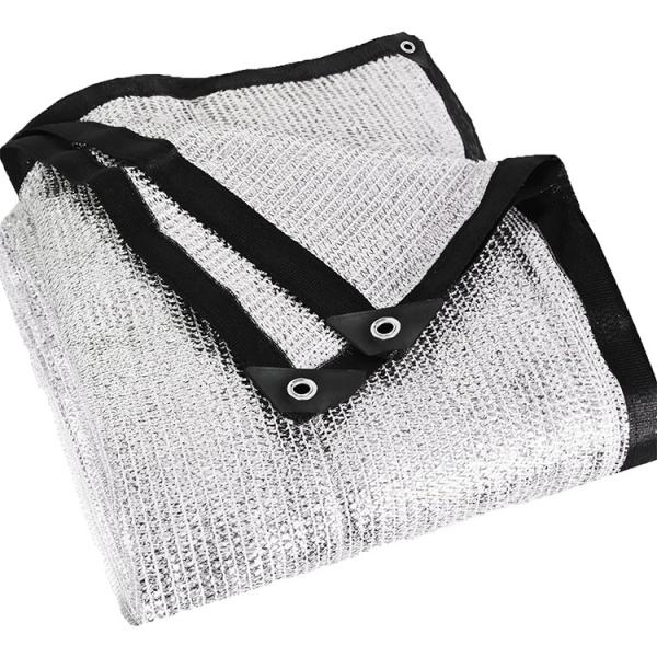 Customized Knitted 80% Aluminum Foil Shading Net for Car Parking HDPE Uv Resistant Shade Netting