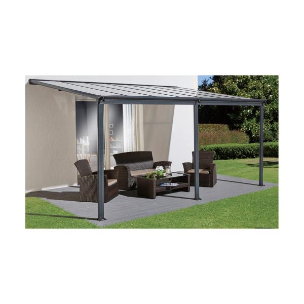 BW9 BW10 Outdoor Metal Storage Shed Multi Size Aluminum Patio Cover