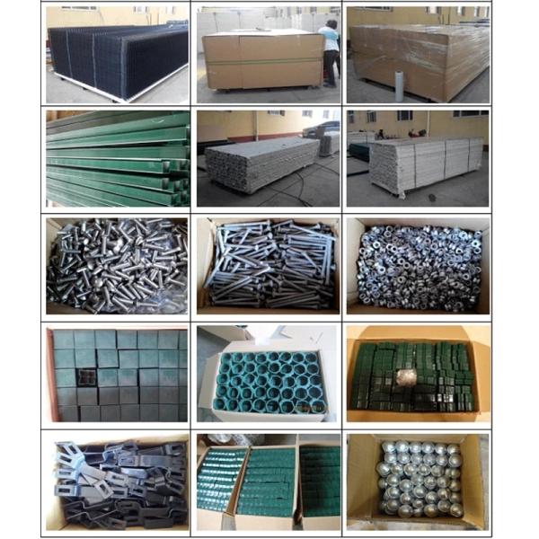 Low Carbon Steel Twin Wire Fence , Vinyl Coated Wire Fence 50 X 200 mm