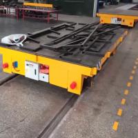 20 tonnes chargent la télécommande de chariot à transfert de rail actionnent le contrôle de capteurs de sécurité