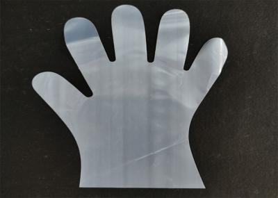 Luvas descartáveis biodegradáveis transparentes macias respiráveis Ecofriendly