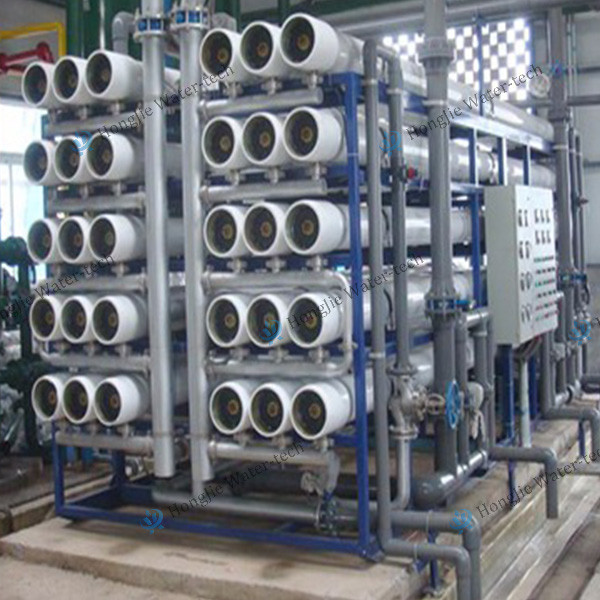 1T-200T/Hour Flow Rate Pure Water Treatment Machine with Conductivity < 10μs/cm and 2-Year Warranty
