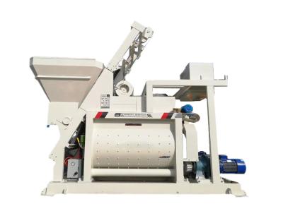 30 * 2 KW Concrete Mixer Machine 2400 Liters Feed Capacity JS1500 Model