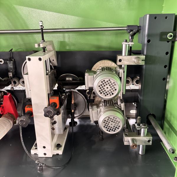 PVC MDF Edge Banding Machine Automatic For Wood Edge Banding 0.4mm